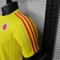 Colombia Retro Special Edition Yellow Soccer Jersey - Image 5