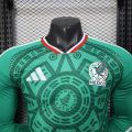 Mexico Home Player Version Long-Sleeve Jersey for the 2026 World Cup 🇲🇽 Premium Version (S-4XL) - Image 5
