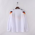 Germany 1990 Home Long Sleeve Retro Jersey – White - Image 6