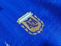Argentina 1994 Away Retro Football Jersey – Blue - Image 6