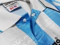 1996-97 Argentina Home Retro Soccer Jersey Sky Blue White - Image 4