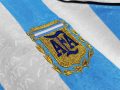1996-97 Argentina Home Retro Soccer Jersey Sky Blue White - Image 5