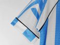 1996-97 Argentina Home Retro Soccer Jersey Sky Blue White - Image 6