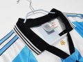 Argentina 1998-99 Home Retro Jersey – Sky Blue/White - Image 3