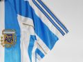 Argentina 1998-99 Home Retro Jersey – Sky Blue/White - Image 4