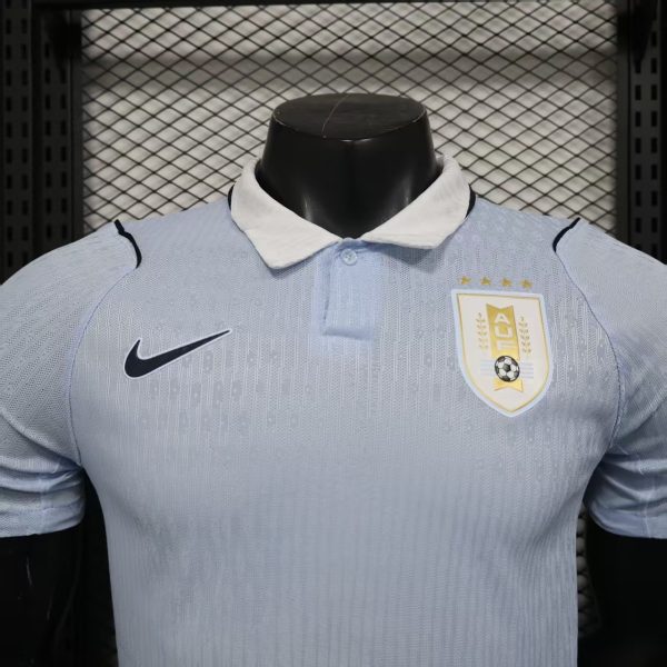 Uruguay 2026 World Cup Home Player Edition Jersey - Sky Blue Elite Fit (S-3XL)