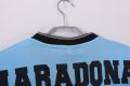 2001 Argentina Home Tribute Retro Soccer Jersey Maradona 10 - Image 6