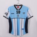 2001 Argentina Home Tribute Retro Soccer Jersey Maradona 10