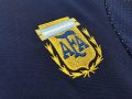 Argentina 2002 Away Retro Football Jersey – Navy Blue - Image 4