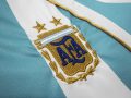 Argentina 2006 Home Retro Football Jersey – Sky Blue/White - Image 4