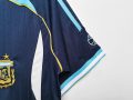Argentina 2006 Away Retro Football Jersey – Navy Blue - Image 5