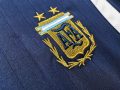 Argentina 2006 Away Retro Football Jersey – Navy Blue - Image 4