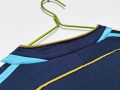 Argentina 2006 Away Retro Football Jersey – Navy Blue - Image 9