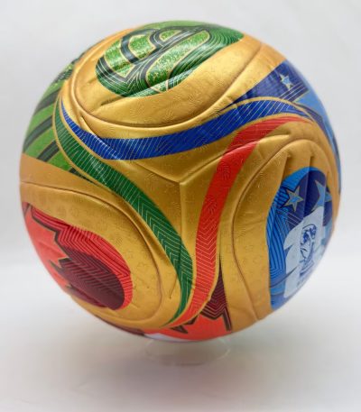 2026 World Cup Official Design Soccer Ball - Luxury Gold Anniversary Match Ball (Size 5)