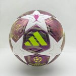 2026 Champions League Final Official Design Soccer Ball - Budapest "Purple Diamond" Premium Match Ball (Size 5)