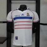 France 1998 World Cup Away Retro Football Jersey