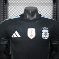 Argentina 2026 Pre-Match Training Jersey Player Version - Black - Image 4