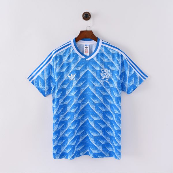 Netherlands 1988 Away Retro Soccer Jersey