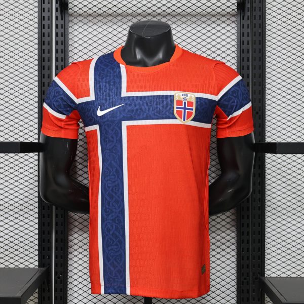 Norway 2026 Home Aero-FIT Player Version Soccer Jersey
