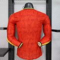 Belgium 2026 Home Long Sleeve Soccer Jersey - Image 6