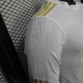 Mexico White Gold Long Sleeve Special Edition Player Version Soccer Jersey - Image 4