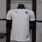 Colombia 2026 Special Edition White Pinstripe Soccer Jersey