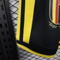 Belgium 2026 Home Soccer Shorts – Black/Yellow | S–3XL - Image 2