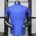 Croatia 2026 Away Blue Checker Player Version Soccer Jersey - Image 9