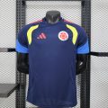 Colombia 2026 Training Soccer Jersey – Navy Blue