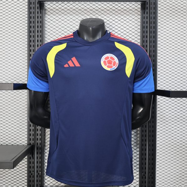 Colombia 2026 Training Soccer Jersey – Navy Blue