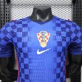 Croatia 2026 Away Blue Checker Player Version Soccer Jersey - Image 6