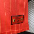 Belgium Retro Special Edition Red Soccer Jersey - Image 3