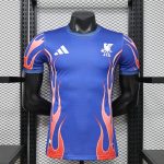 Japan 2026 Special Edition Blue Flame Soccer Jersey