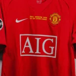 Manchester United 2007-08 home jersey
