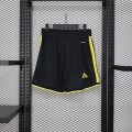 Belgium 2026 Home Soccer Shorts – Black/Yellow | S–3XL - Image 3