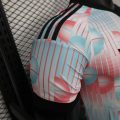 Belgium 2026 Away Blue Pink Soccer Jersey - Image 5