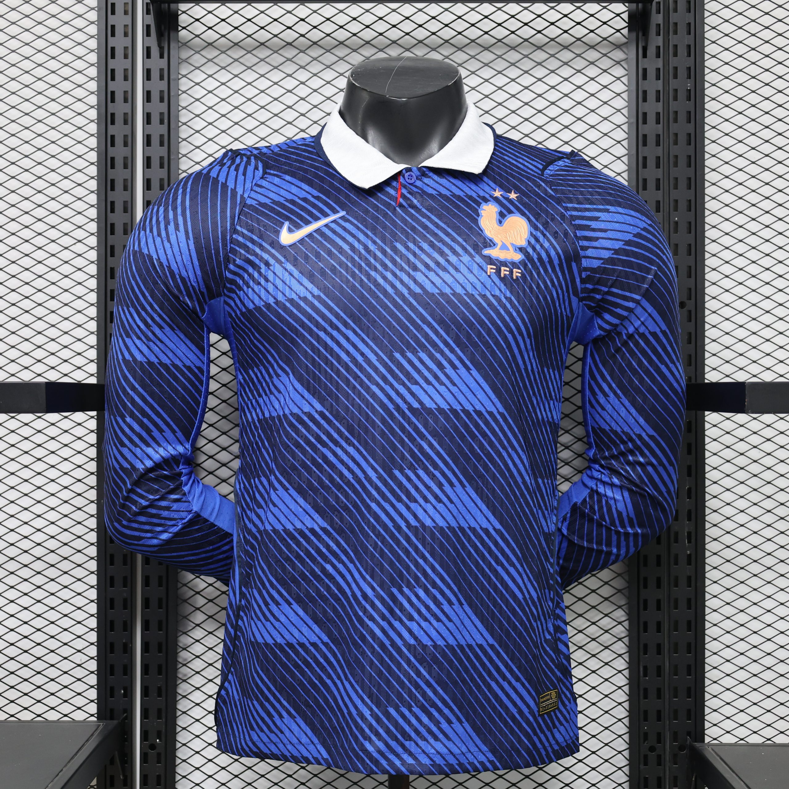 706ca3d4 France 2026 Home Aero-FIT Long-Sleeve Jersey - Image 1