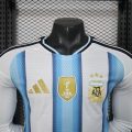 Argentina 2026 World Cup Home Player Version Long-Sleeve Jersey Mx Premium Version (S-4XL) - Image 5