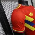 Colombia 2026 Special Edition Red Player Version Soccer Jersey - Image 4