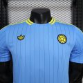 Colombia Retro Special Edition Blue Soccer Jersey - Image 2