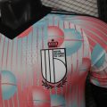 Belgium 2026 Away Blue Pink Soccer Jersey - Image 9