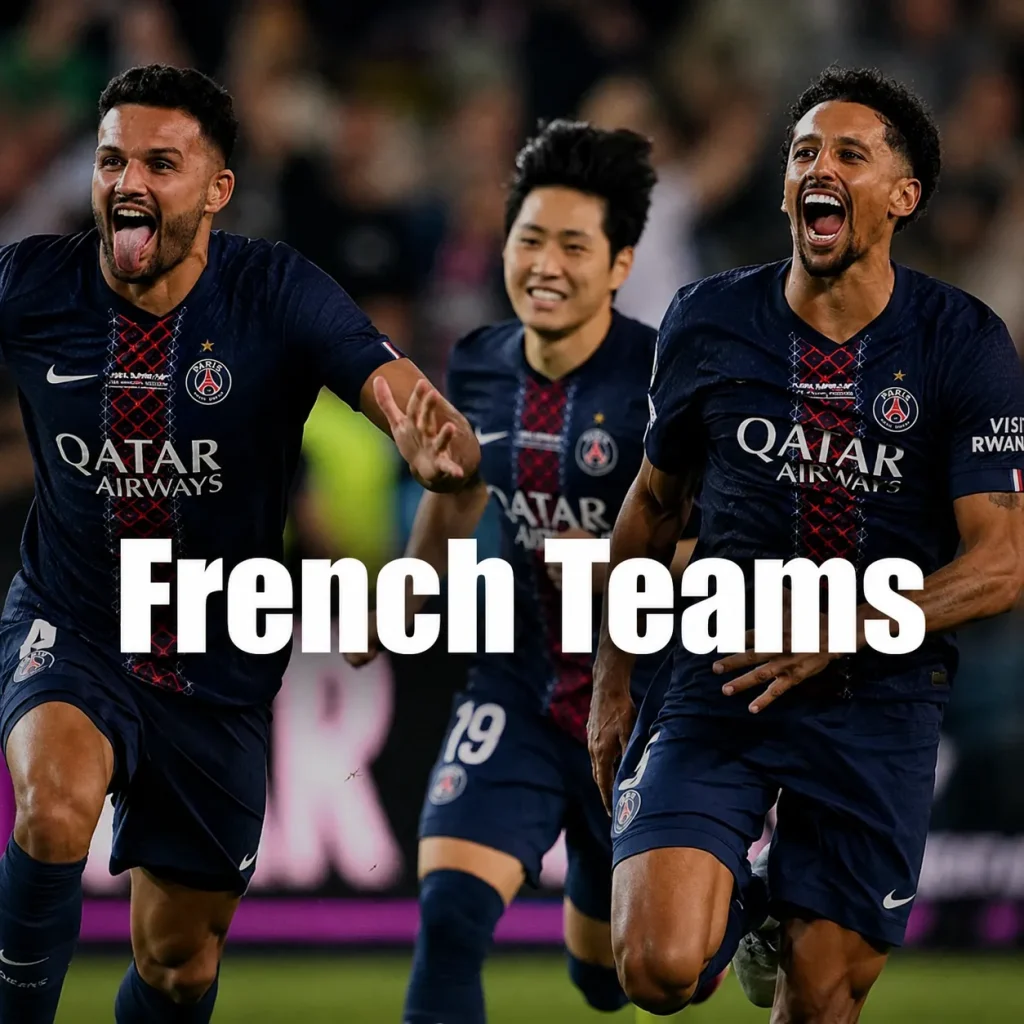 French football teams jerseys category image