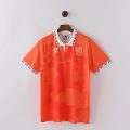 Netherlands 1996 Euro Home Retro Soccer Jersey