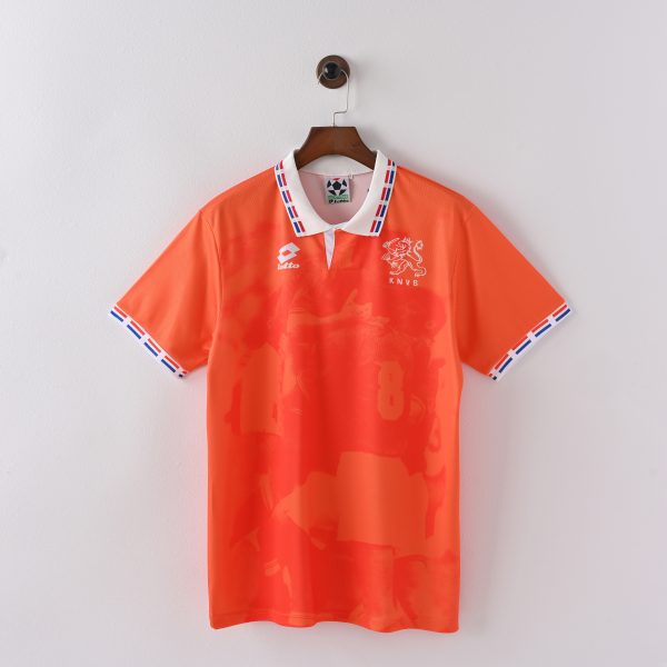 Netherlands 1996 Euro Home Retro Soccer Jersey