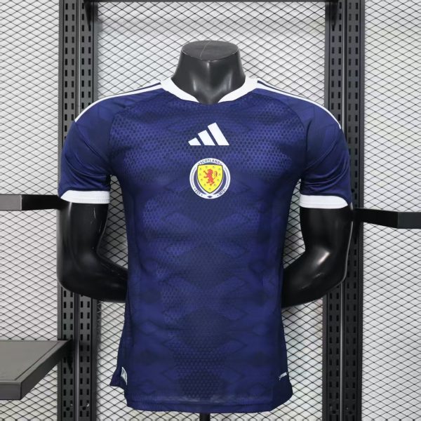 Scotland 2026 Home Climacool Player Version Soccer Jersey