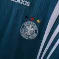 Vintage 1996 Germany Away Retro Soccer Jersey - Euro 96 Champions Classic Green Football Shirt