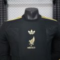 Mexico 2026 Black Gold Trophy Special Edition Player Version Soccer Jersey - Image 3