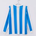 Argentina 1996-97 Home Long Sleeve Retro Jersey – Sky Blue/White - Image 2