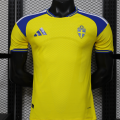 Sweden 2026/27 Home Football Shirt - Yellow
