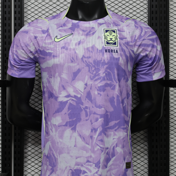 South Korea 2026/27 Away Football Shirt - Purple